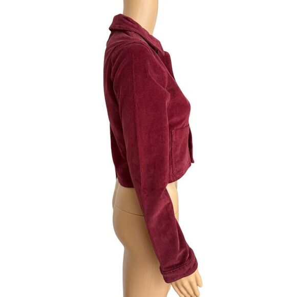 DL1961 KIDS Girl's Manning corduroy Jacket In Paprika cotton stretch size L NWT - Picture 4 of 10